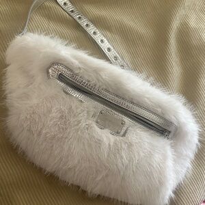 Generation kiss faux fur bum bag